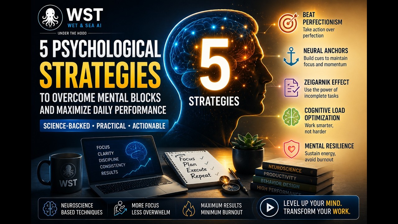 5 Hacks Psychologiques pour Booster Votre Productivité au Travail