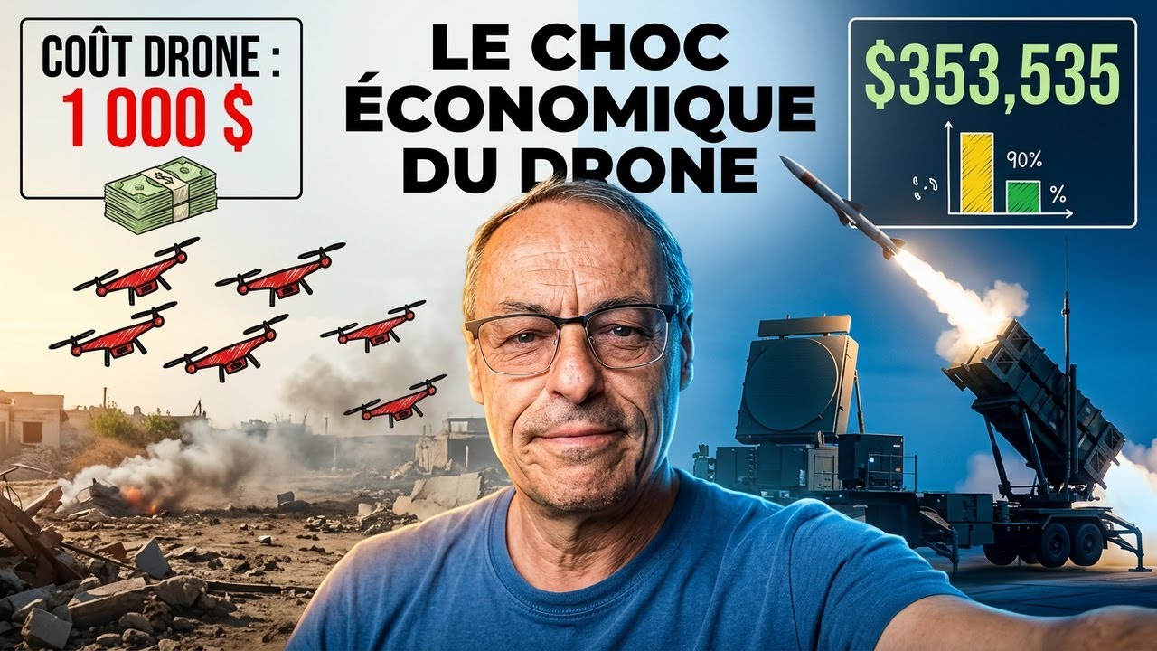 La Nouvelle Économie de la Guerre : Drones vs Défense Anti-Aérienne