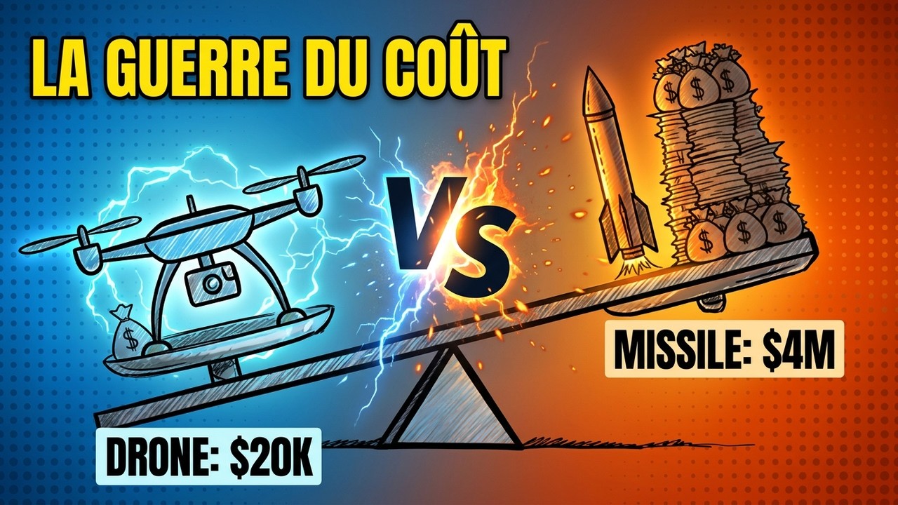 La Nouvelle Économie de la Guerre : Drones à $20K vs Missiles à $4M