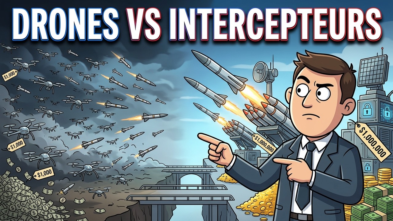 Asymétrie des Coûts en Défense : Drones vs Missiles Intercepteurs